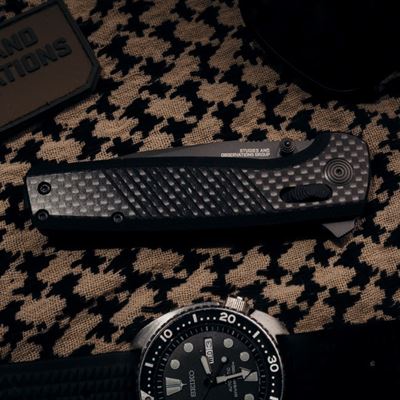 Coltello pieghevole TERMINUS XR LTE - CARBON + GRAPHITE SOG TM1032-BX 5