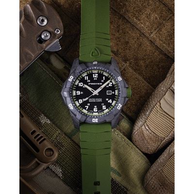 Orologio USMC DIVE 1015 300 m VERDI  TMEPT1015G 6