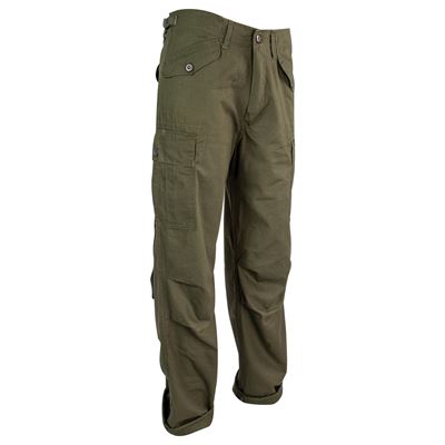 Pantaloni M65 MILITARY STYLE rip-stop VERDI HIGHLANDER TR065 2