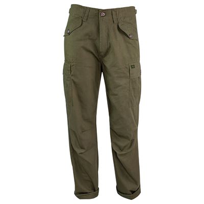 Pantaloni M65 MILITARY STYLE rip-stop VERDI