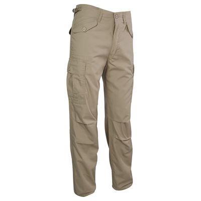 Pantaloni M65 MILITARY STYLE rip-stop KHAKI HIGHLANDER TR065K 2
