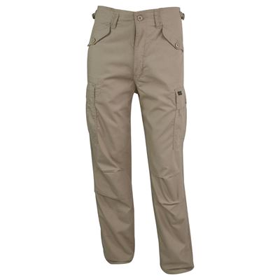 Pantaloni M65 MILITARY STYLE rip-stop KHAKI