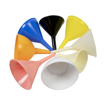 Imbuto in plastica di vari colori e tipi