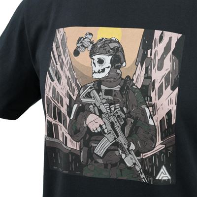 Maglietta SKELETON NERA DIRECT ACTION® TS-SKTN-CTN-BLK 2