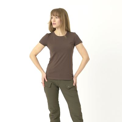 Maglietta da donna ORGANIC SLIM EARTH BROWN Helikon-Tex® TS-TSW-OS-0A 6