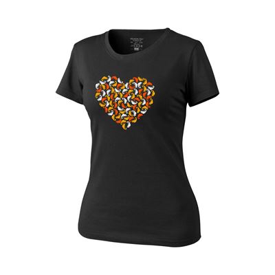 Maglietta da donna CHAMELEON HEART NERO