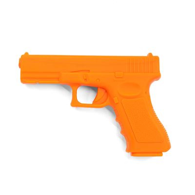 Pistola da esercitazione in gomma ARANCIONE