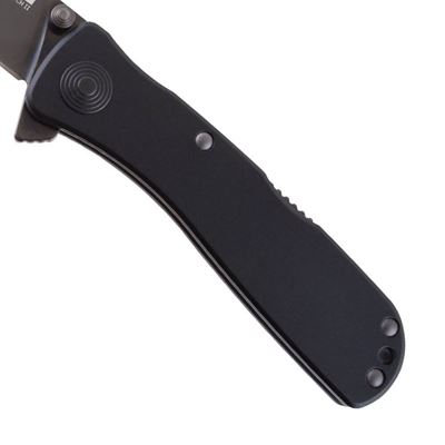 Coltello pieghevole TWITCH II lama liscia NERO SOG TWI12-CP 3