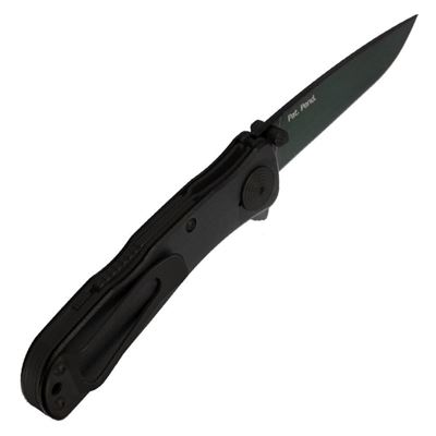 Coltello pieghevole TWITCH II lama liscia NERO SOG TWI12-CP 4