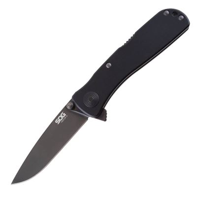 Coltello pieghevole TWITCH II lama liscia NERO