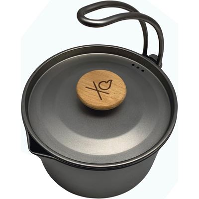 Pentola UBERLEBEN in titanio da 1,1 litri