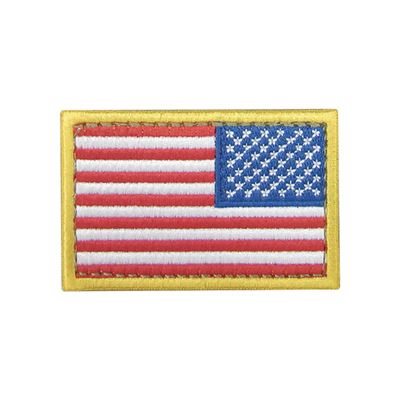 Toppa bandiera USA sul retro COLORATA