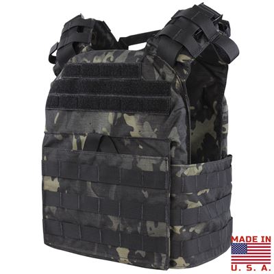 Gilet leggero CYCLONE MOLLE porta piastre MULTICAM BLACK®