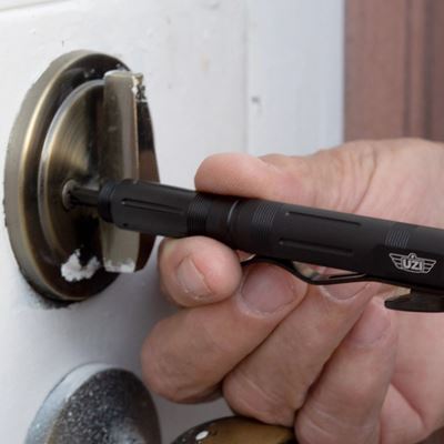 Penna TACTICAL UTILITY multifunzionale con taglierino UZI UZI-TACPEN10-BK 3