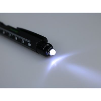 Penna TACTICAL UTILITY multifunzionale con righello UZI UZI-TACPEN23-BK 2