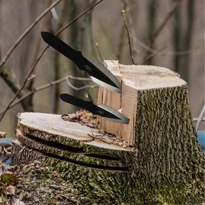 Set di 2 coltelli da lancio con custodia UZI UZK-TRW-002 3