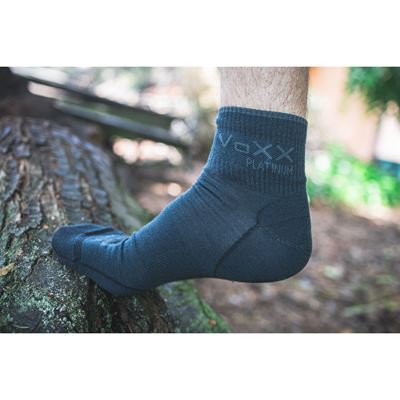 Calze RADIK in lana merino con ioni d'argento GRIGIO SCURO VOXX V-1151-DG 3