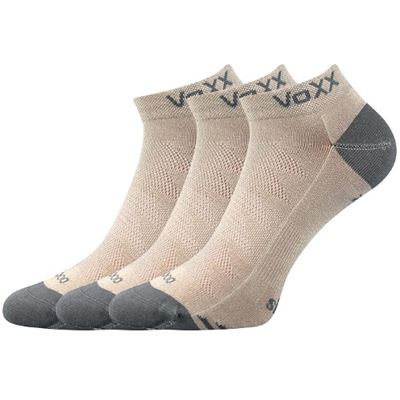 Set di 3 paia di calzini sportivi in ​​bambù BOJAR BEIGE VOXX V-1165-B 2