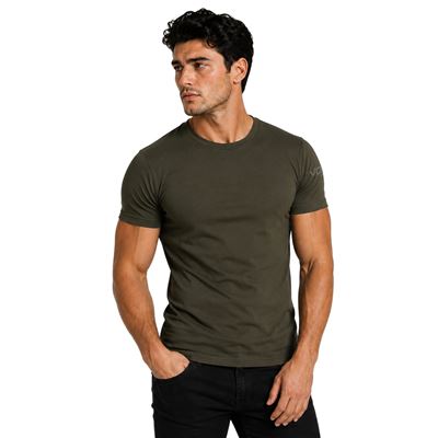 Maglietta tecnica da uomo MERINOWOOL 01 slim VERDE
