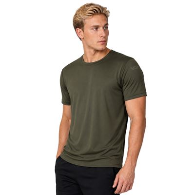 Maglietta tecnica da uomo MERINOWOOL 02 VERDE