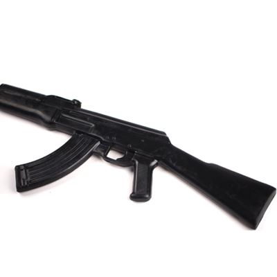 Modello di mitragliatrice da addestramento AK-47 in gomma NERO  V0034446 2
