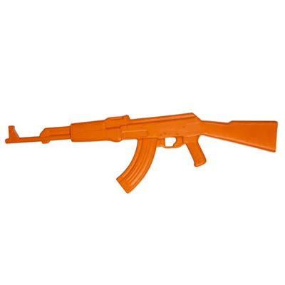Modello di fucile d'addestramento AK-47 in gomma ARANCIONE