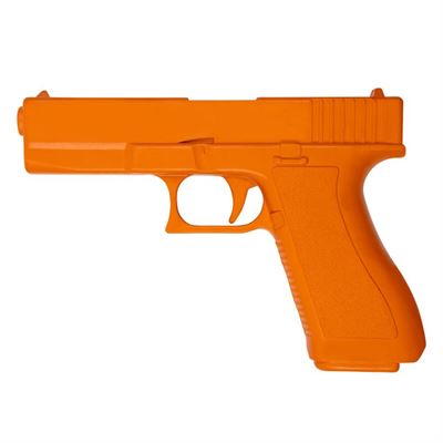 Pistola giocattolo GLOCK in gomma ARANCIONE