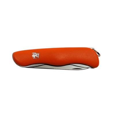 Coltello 1/AK pieghevole con sicura INOX impugnatura PLASTICA ARANCIONE MIKOV V1707530 3