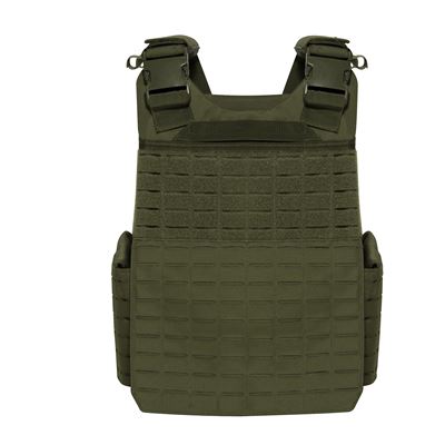 Gilet LASER CUT MOLLE porta piastre VERDE taglia oversize ROTHCO 37010 2