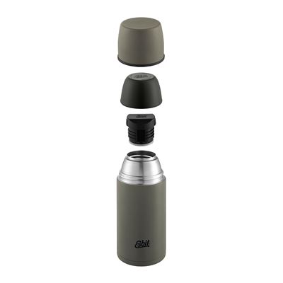 Thermos in acciaio inossidabile con due tappi 500 ml VERDE ESBIT® VF500ML-OG 2