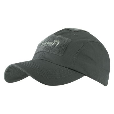 Cappellino da baseball ELITE rip-stop Titanium GRIGIO