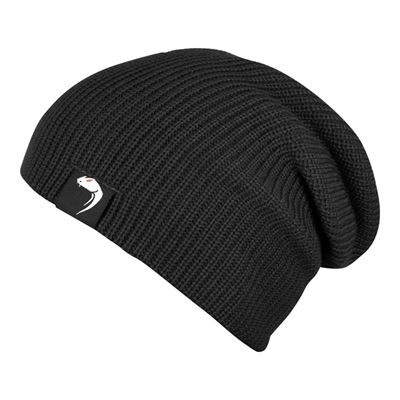 Cappello BOB lavorato a maglia in acrilico NERO
