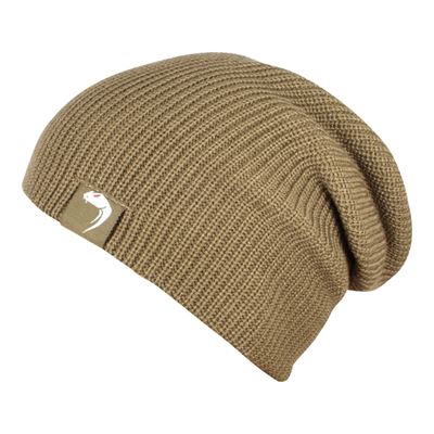 Cappello BOB lavorato a maglia in acrilico COYOTE