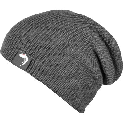 Cappello BOB lavorato a maglia in acrilico TITANIUM GRIGIO