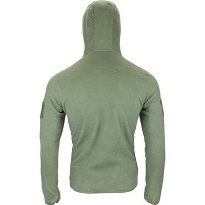 Felpa con cappuccio FLEECE VERDE Viper® VHOODFLG 5