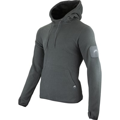 Felpa con cappuccio FLEECE Titanium GRIGIO Viper® VHOODFLTTM 8