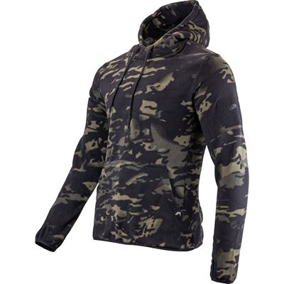 Felpa con cappuccio FLEECE VCAM BLACK Viper® VHOODFLVB 6