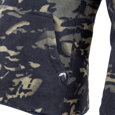 Felpa con cappuccio FLEECE VCAM BLACK Viper® VHOODFLVB 7