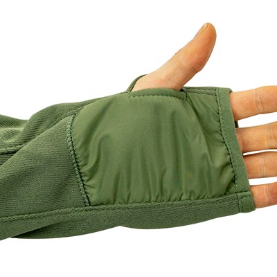 Felpa STORM in pile VERDE Viper® VHOODSTRMGRN 2
