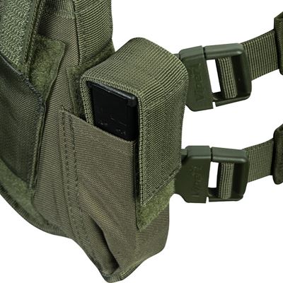 Fondina per pistola TACTICAL da coscia VERDE Viper® VHTACROG 5
