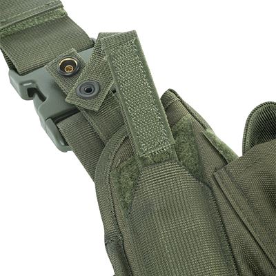 Fondina per pistola TACTICAL da coscia VERDE Viper® VHTACROG 6