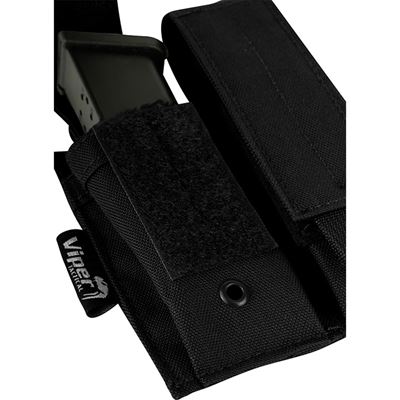 Custodia per 2 caricatori per pistola NERO Viper® VMPDPM22BLK 2