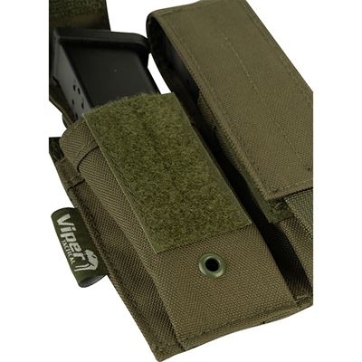Custodia per 2 caricatori per pistola VERDE Viper® VMPDPM22G 7