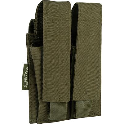 Custodia per 2 caricatori per pistola VERDE