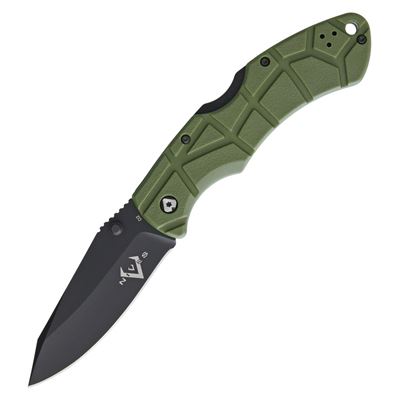 Coltello pieghevole ROCKY 2 lama liscia VERDE