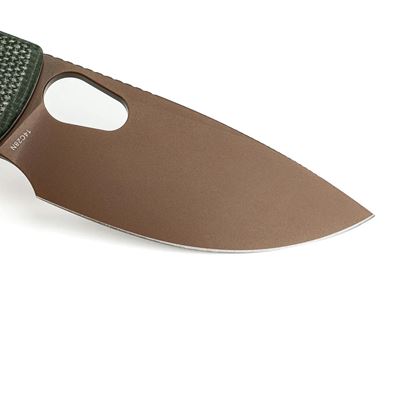 Coltello pieghevole PORCUPINE lama liscia VERDE VOSTEED A2609 14
