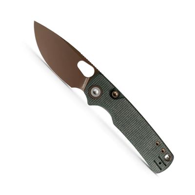 Coltello pieghevole PORCUPINE lama liscia VERDE