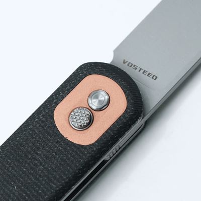 Coltello pieghevole CORGI lama liscia NERO VOSTEED VOSCGSVM2 4