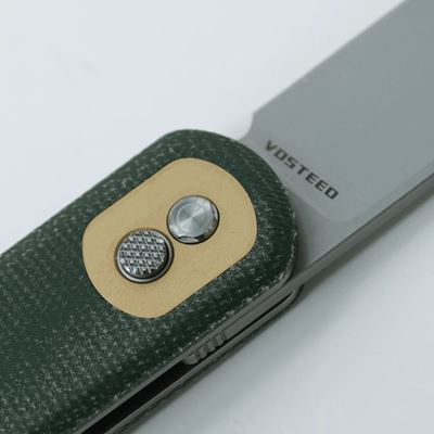 Coltello pieghevole CORGI lama liscia VERDE VOSTEED VOSCGSVM3 4