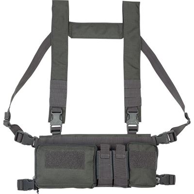 Gilet tattico CHEST RIG VX BUCKLE READY TITANIUM GRIGIO